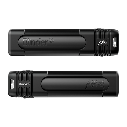 KNOG BLINDER PRO 700 forlygte — set ovenfra og nedefra