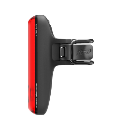 KNOG BLINDER REAR 150 svart baklampa — sidovy och fäste