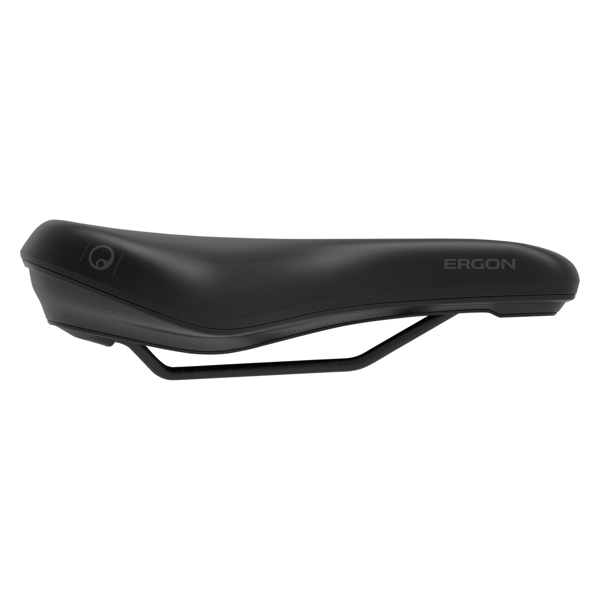 ERGON SC CORE PRIME S/M -naisten satula, FeC-teräskiskot — lisäkuva