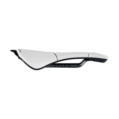 PROLOGO SCRATCH M5 saddle, carbon rails, 140 mm wide, white — additional view