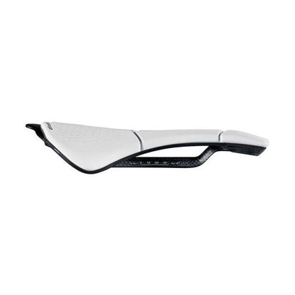 PROLOGO SCRATCH M5 PAS saddle, carbon rails, 140 mm wide, white — additional view