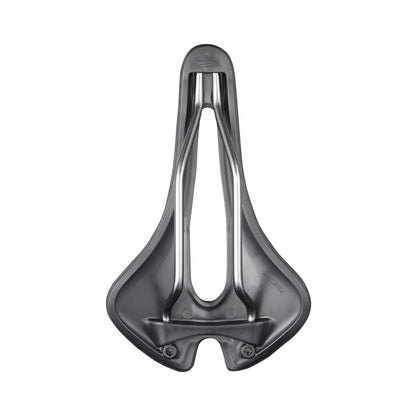Selle SAN MARCO ASPIDE SHORT OPEN-FIT RACING L3, 155 mm bred, Xsilite-stålskinner, sort — ekstra visning