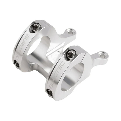 Pipă BURGTEC Direct Mount MK3 argintie — vedere principală pe fundal alb