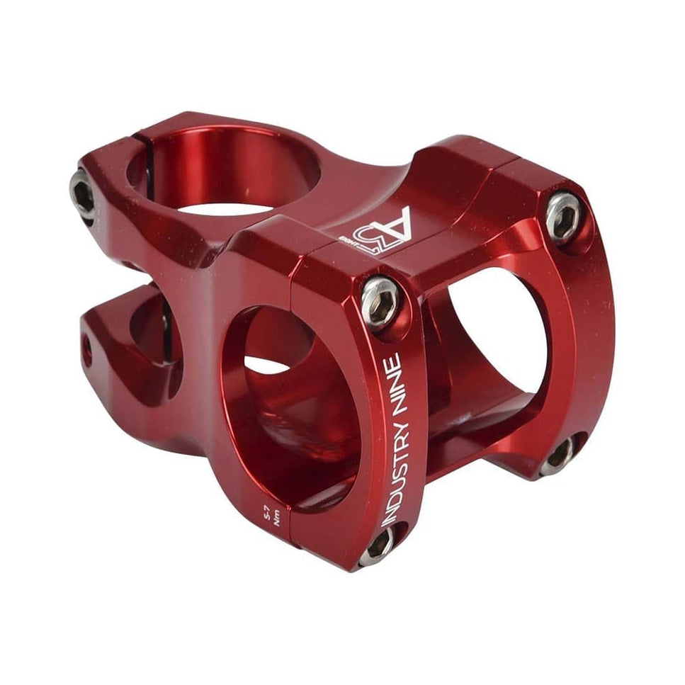 INDUSTRY NINE A318 red stem — main view on a white background