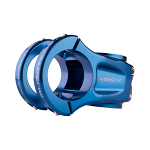 BURGTEC ENDURO MK3 stem, blue — main view on a white background