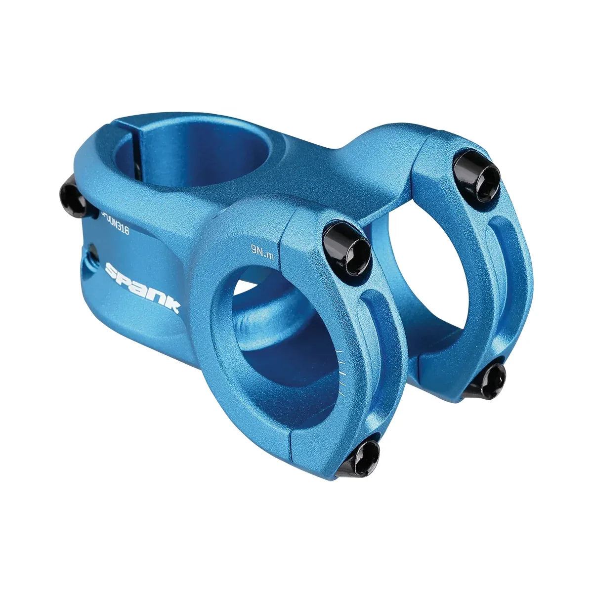 SPANK SPOON 318 stem, blue — main view on a white background
