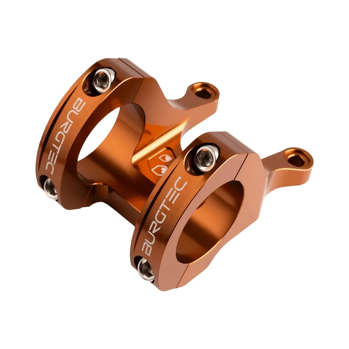 BURGTEC Direct Mount MK3 bronzszínű kormányszár — főnézet fehér háttéren
