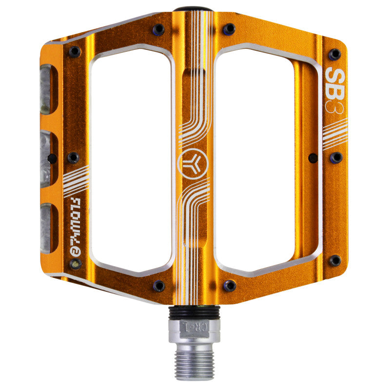 SB3 FLOWY AM 2 Flat Pedals Gold