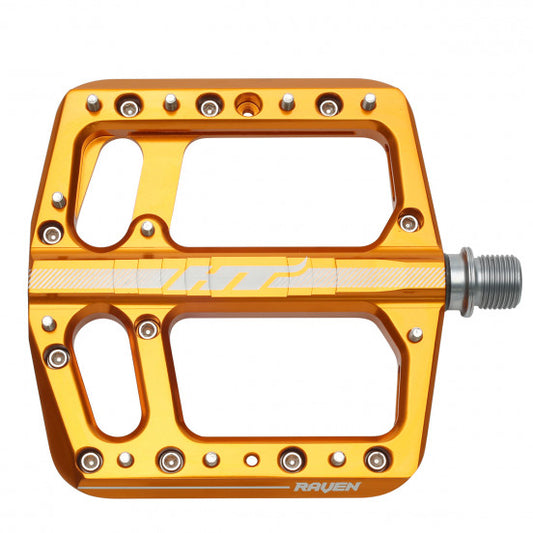 HT COMPONENTS RAVEN ANS 12 Flat Pedals Orange