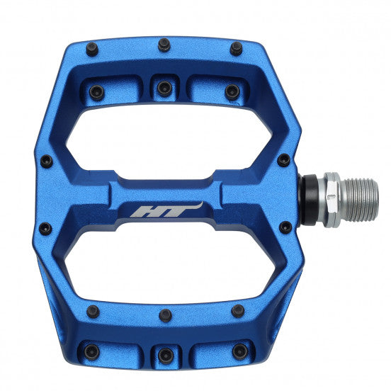 Platformpedalen HT COMPONENTS SPIDER AF03 Blauw