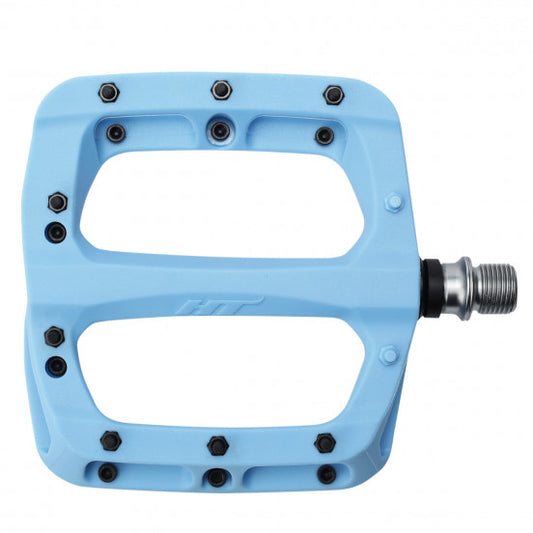 HT COMPONENTS NANO-P PA03A Flat Pedals Blue