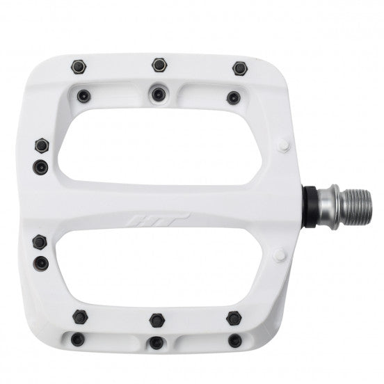 Flade Pedaler HT COMPONENTS NANO-P PA03A Hvid