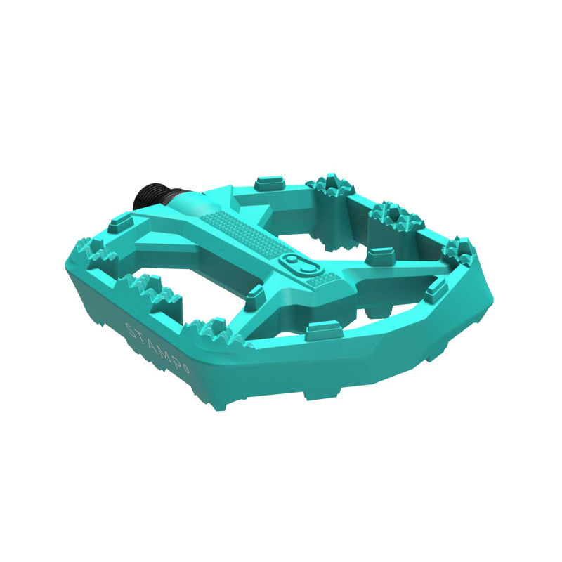 CRANKBROTHERS STAMP 0 Small Flat Pedals Turquoise