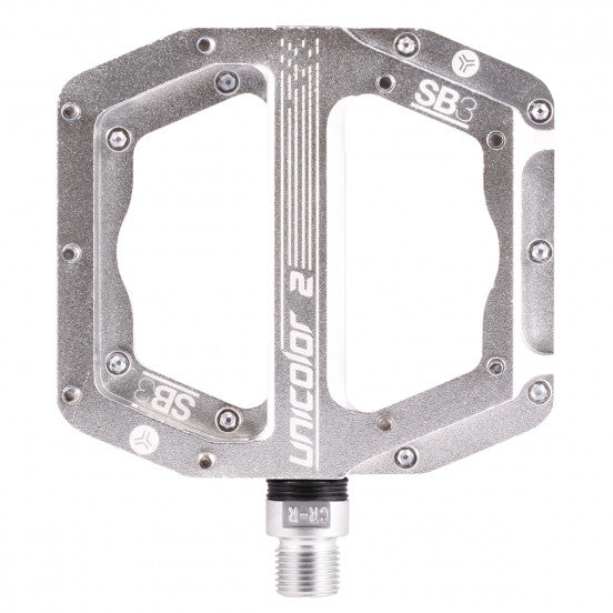 Platformowe Pedały SB3 UNICOLOR 2 Srebrne