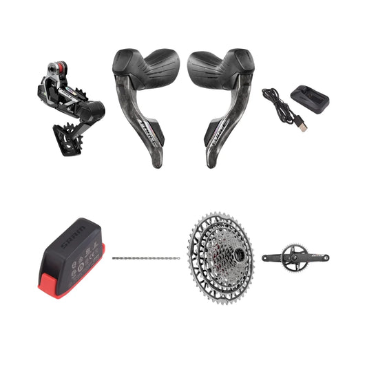 Grupset SRAM FORCE AXS XPLR E1 1x13V Miernik Mocy
