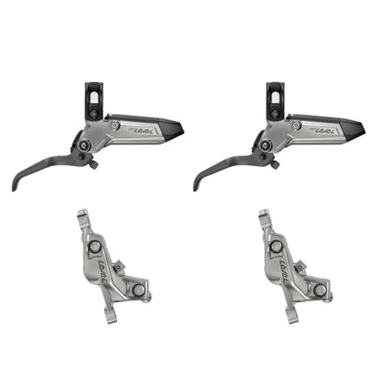 Piduripaar SRAM LEVEL ULTIMATE STEALTH 4 kolbiga Hõbedane