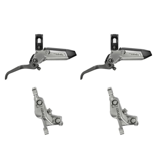 Rempaar SRAM LEVEL ULTIMATE STEALTH 4 Zuigers Zilver