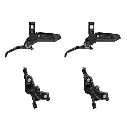 Set de Frâne SRAM LEVEL SILVER STEALTH 4 pistoane Negru