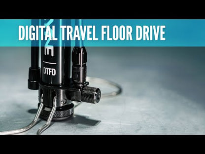 Vloerpomp LEZYNE DIGITAL TRAVEL FLOOR DRIVE zwart