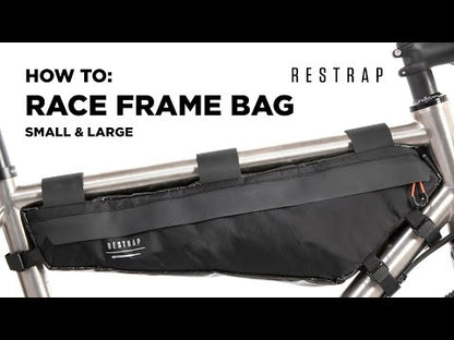 RESTRAP RACE FRAME BAG SMALL 3 L Raamikott Must