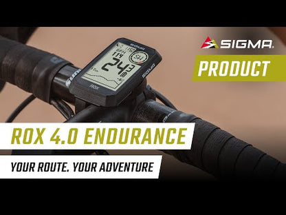 GPS SIGMA ROX 4.0 ENDURANCE Črna