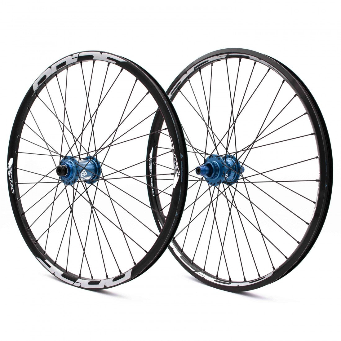 Hjulpar PRIDE 24" (507mm) Control V1 Disc Axlar 20/10mm Blå