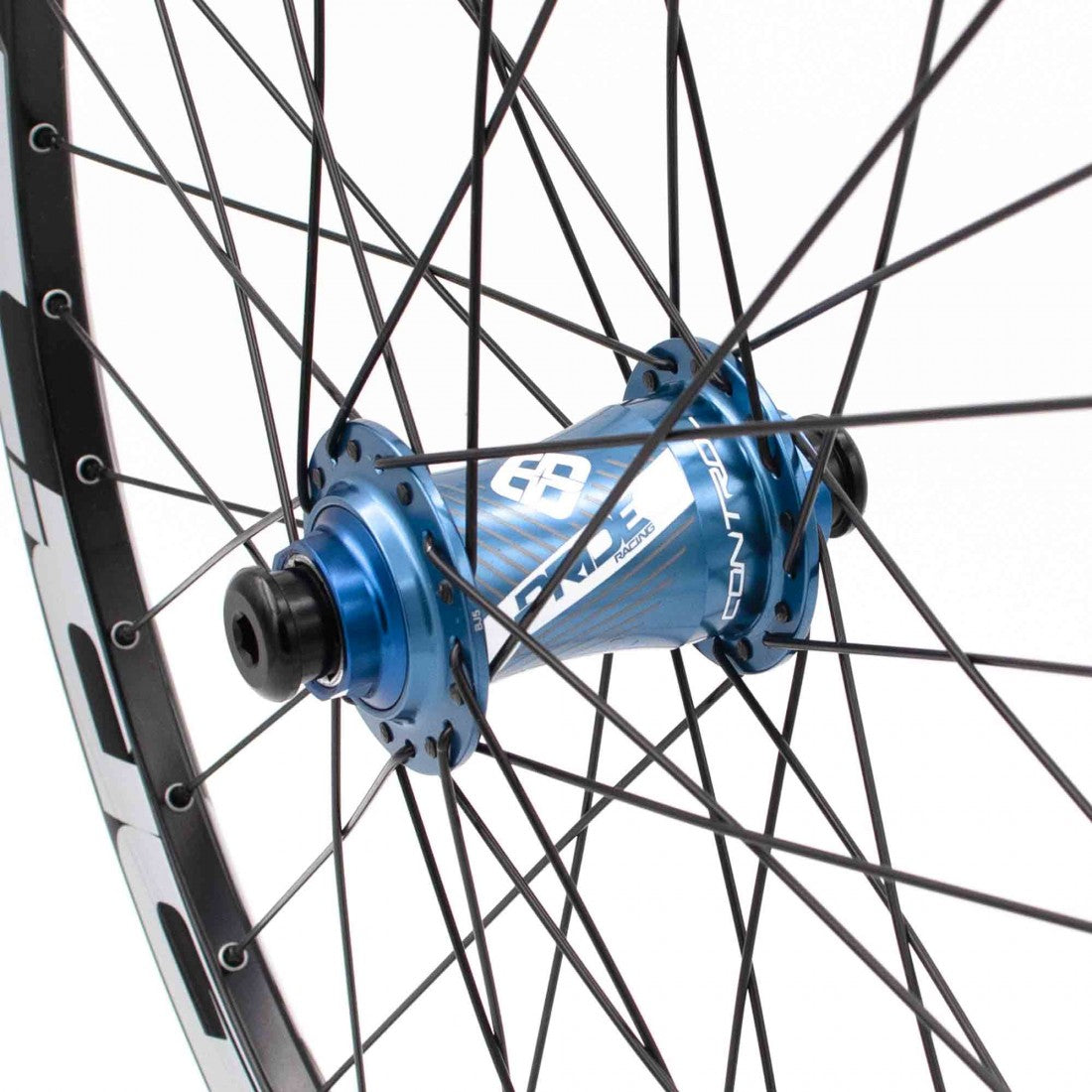 Hjulpar PRIDE 24" (507mm) Control V1 Disc Axlar 20/10mm Blå