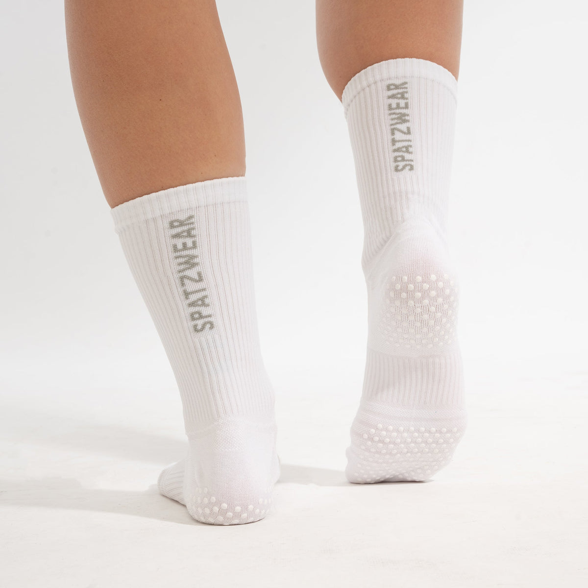 SPATZWEAR PRO SOKZ White Cycling Socks