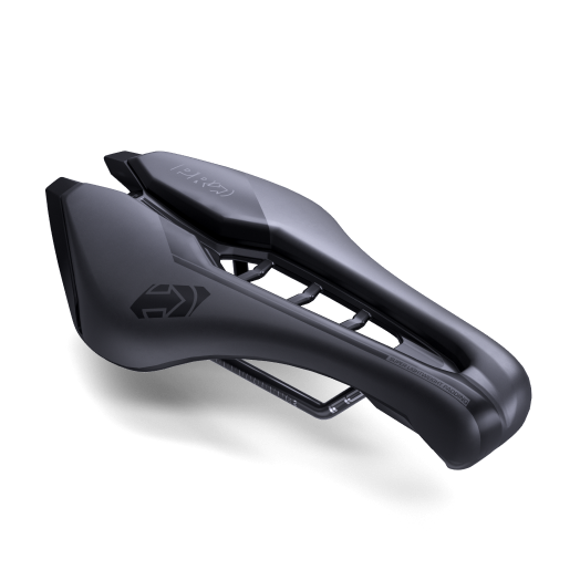 Sadel PRO TSA TT/Tri 1.2 STEALTH AERO 132mm Skinne Rustfrit Stål Sort