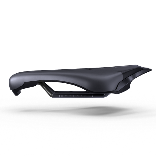 Sadel PRO TSA TT/Tri 1.2 STEALTH AERO 132mm Skinne Rustfrit Stål Sort