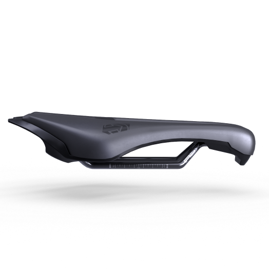 Sadel PRO TSA TT/Tri 1.2 STEALTH AERO 132mm Skinne Rustfrit Stål Sort
