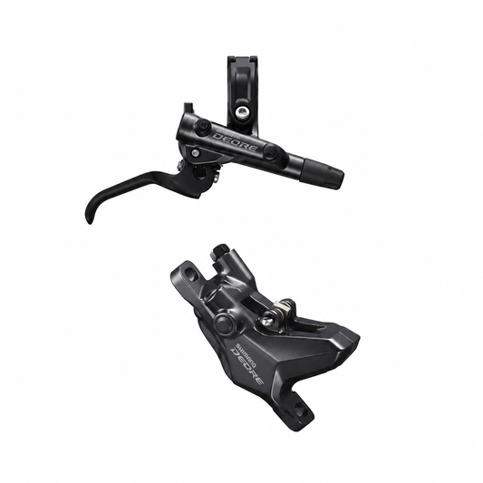 SHIMANO DEORE M6100 J-KIT-broms — bromshandtag och bromsok mot vit bakgrund