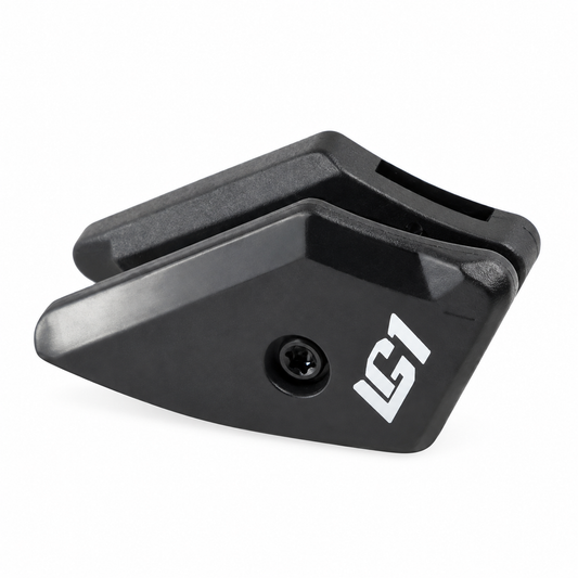 Κάτω οδηγός για οδηγό αλυσίδας E-THIRTEEN LG1 Gen 2/LG1/LG1+/LG1 Race, μαύρος, #CGS20.SLDR.LWR.K — όψη του προϊόντος σε λευκό φόντο