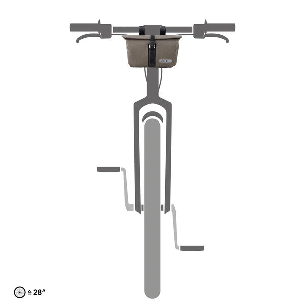Ohjaustankolaukku ORTLIEB ACCESSORY PACK 3.5 L Beige