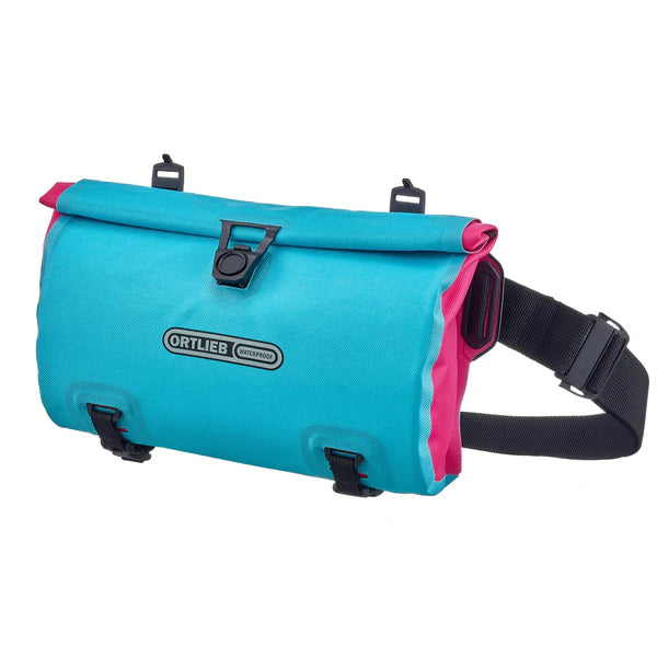 ORTLIEB VELO SLING 3 L Cyber Handlebar Bag Blue/Pink
