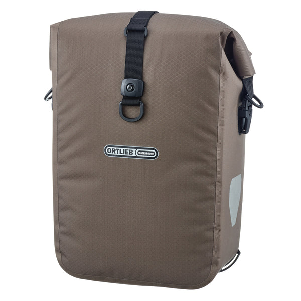 Par med pakethållarväskor ORTLIEB GRAVEL PACK QL 2.2 29 L Beige
