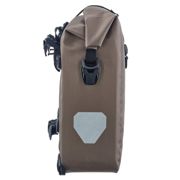 Par med pakethållarväskor ORTLIEB GRAVEL PACK QL 2.2 29 L Beige