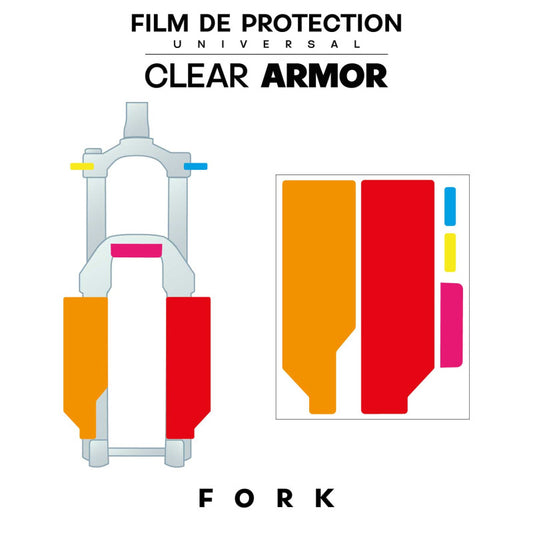 Voorvorkbescherming MONKEY'S SAUCE FORK UNIVERSAL Matt