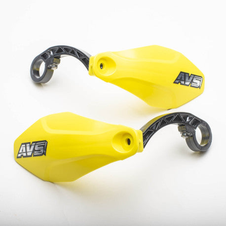 Handskydd AVS BASIC Plastfäste Gul Fluo