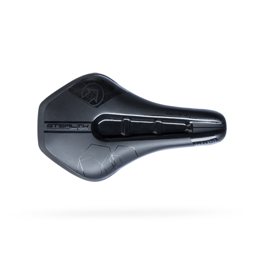 Selle PRO STEALTH OFFROAD 152mm Inox-skinne Sort