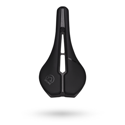Sēdeklis PRO TURNIX PERFORMANCE 142mm Tērauda Sliedes Melns