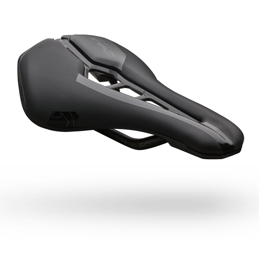 PRO STEALTH TEAM CURVED Saddle 142mm Carbon Rails Black