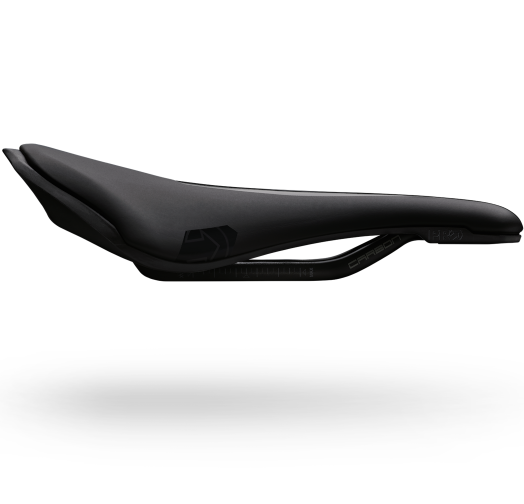 PRO STEALTH TEAM CURVED Saddle 142mm Carbon Rails Black