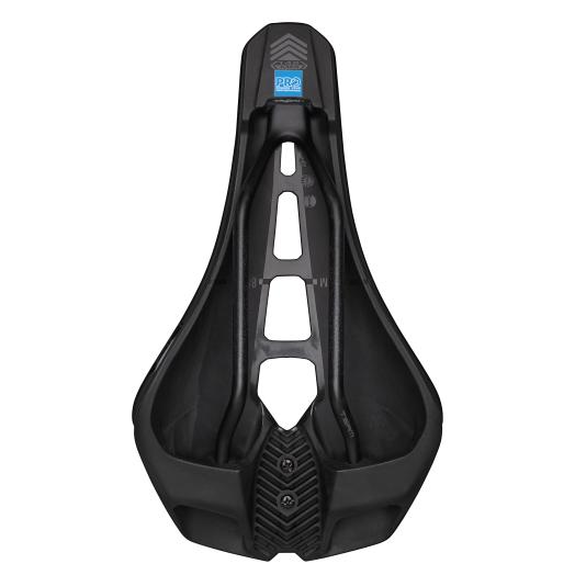 PRO STEALTH TEAM CURVED Saddle 142mm Carbon Rails Black