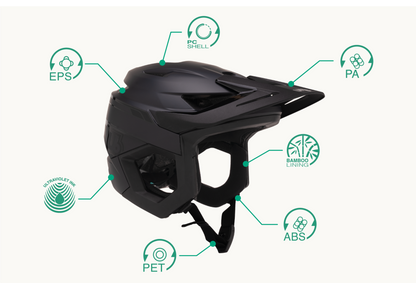 URGE RASCAS Dark Moon Black MTB Helmet