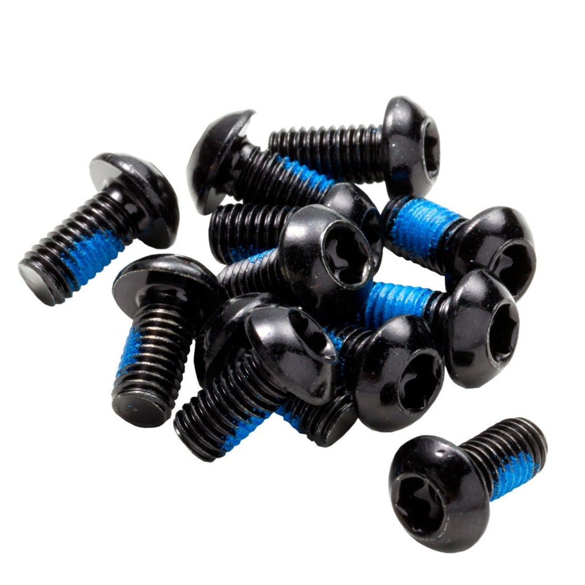 Zestaw 12 Śrub Tarczy REVERSE COMPONENTS Anodyzowane Czarne