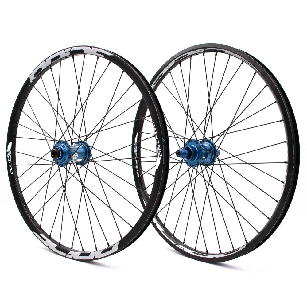 Hjulsæt PRIDE 20" (451mm) Control V2 Disc Aksler 10/15mm Blå