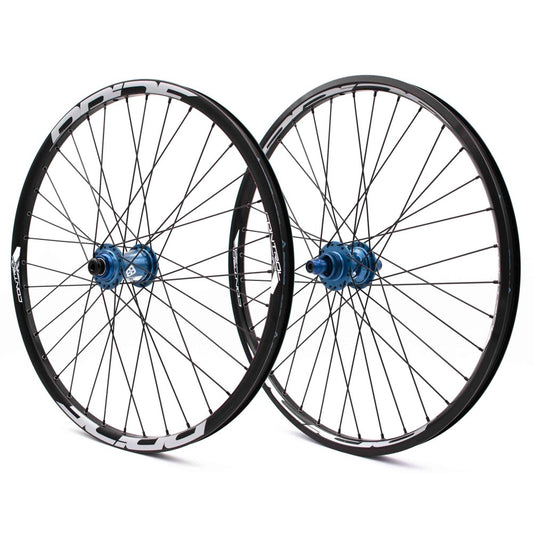 Sada kol PRIDE 20" (451mm) Control V2 Disc Osy 10/15mm Modrá