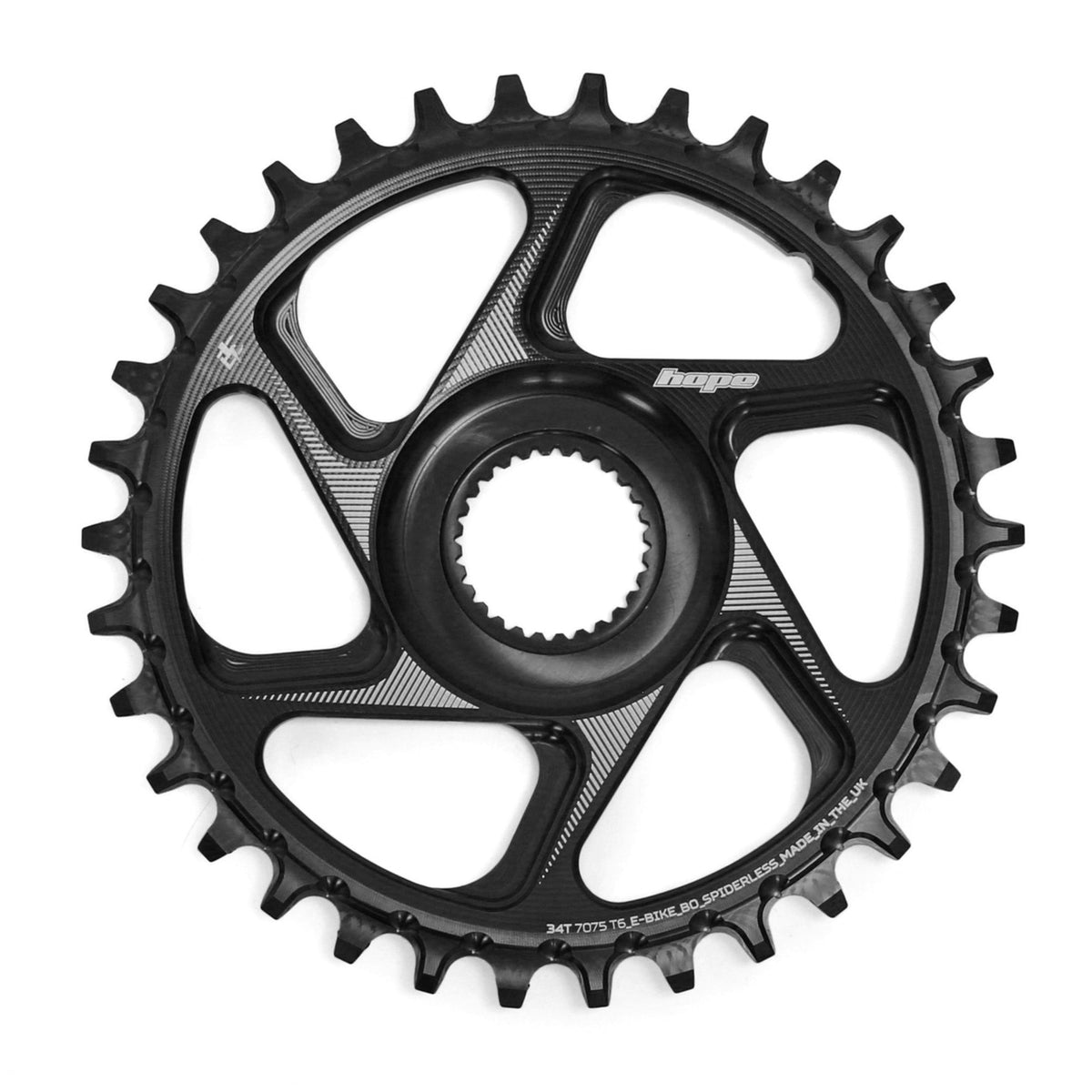 Μονό Γρανάζι HOPE R22 9/10/11/12T Direct Mount E-Bike BOSCH Μαύρο