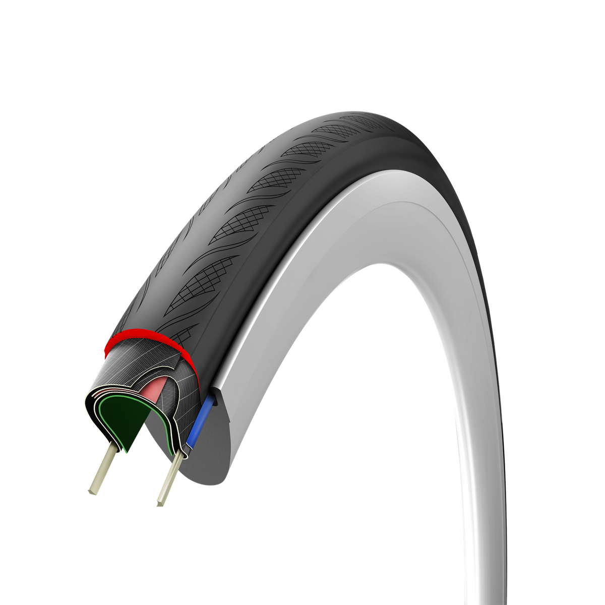 Dæk VITTORIA RUBINO V G2.0 700c Tubeless Ready Sort